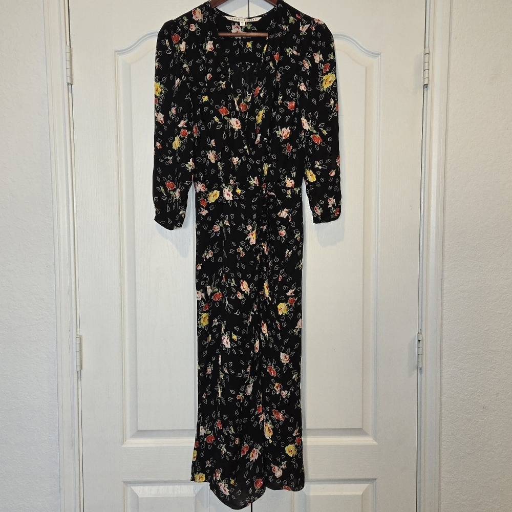 Veronica Beard Floral Wrap-Style Dress – Size 2 #N2 - Picture 1 of 7